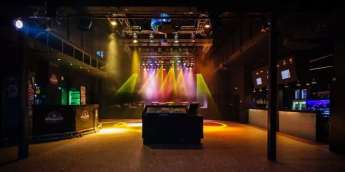 Clubraum im Nordportal Baden. Clubraum im Nordportal Baden