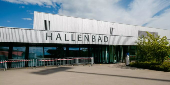 Das Hallenbad der Stadt Uster. Das Hallenbad der Stadt Uster.