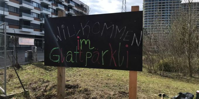Auf der Glattparkbrache entstehen zwei neue Projekte. Glattpark