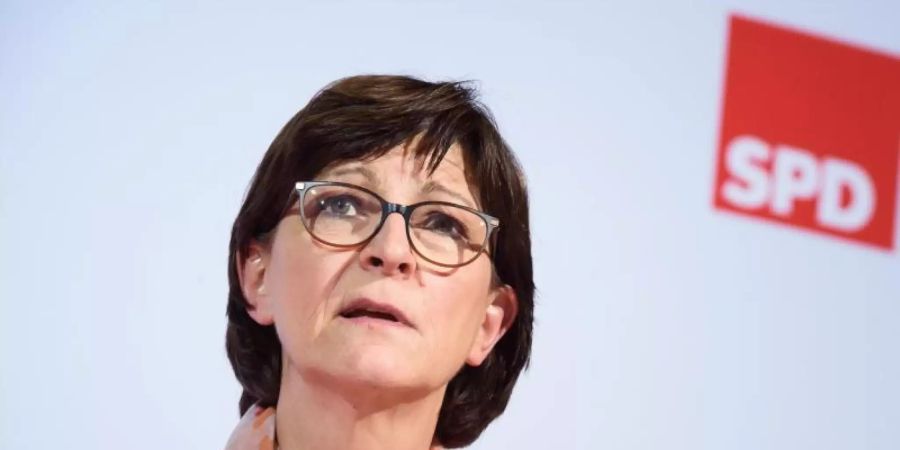 Saskia Esken ist Vorsitzende der SPD. Foto: Gregor Fischer/dpa