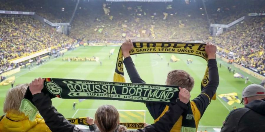 Der BVB befürchtet Wettbewerbsnachteile bei Heimspielen ohne Fans. Foto: Friso Gentsch/dpa