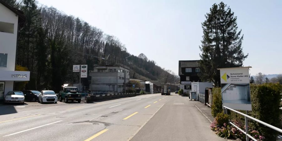 Ortsdurchfahrt in Freibenbach.