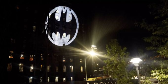 Das Batman-Zeichen. (Archivbild) Batman