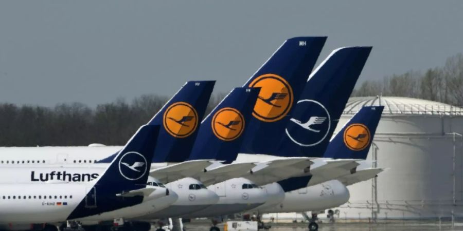 Lufthansa-Maschinen in München