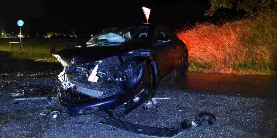 Walenstadt Fahrunfähig Unfall