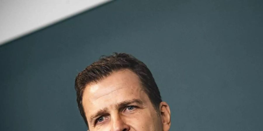Oliver Bierhoff plädiert dafür, die Nations League als Mini-Turnier auszutragen. Foto: Andreas Arnold/dpa