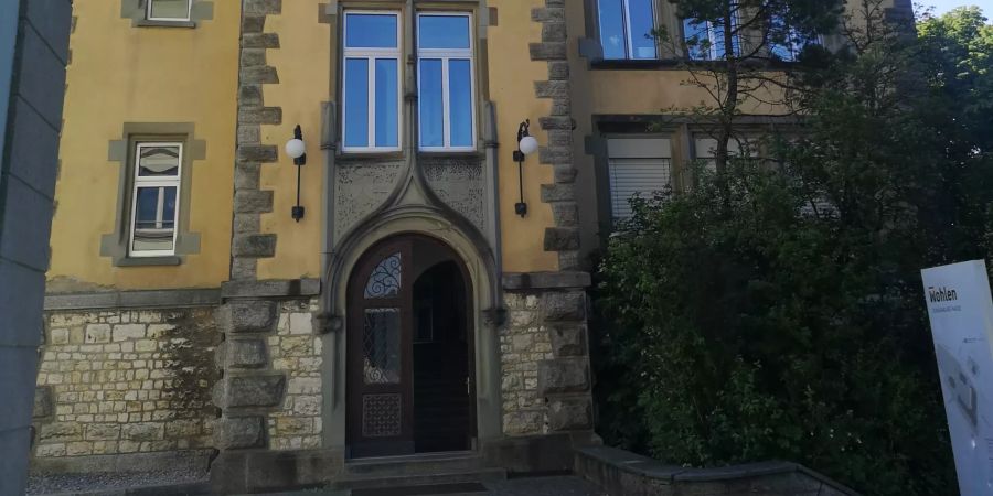 Die Bezirksschule Wohlen.