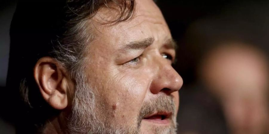 Russell Crowe liebt das Leben auf seiner Farm im australischen Busch. Foto: Julien Warnand/epa/dpa