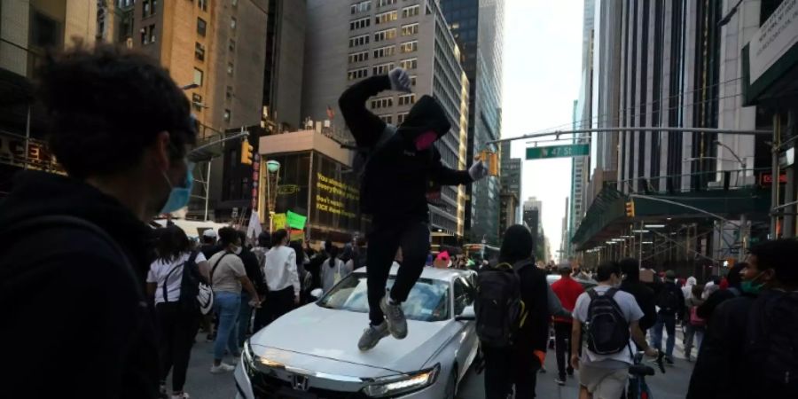 Protest in New York