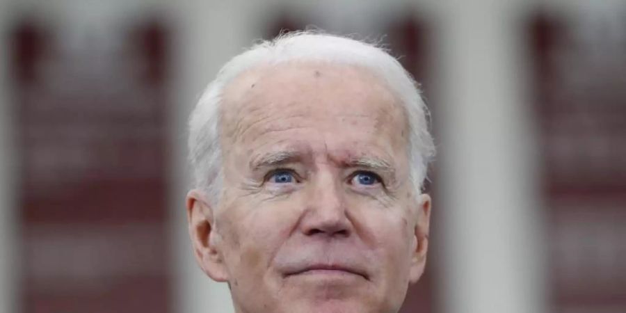 Joe Biden im März bei einer Wahlkampfveranstaltung in Detroit. Foto: Paul Sancya/AP/dpa