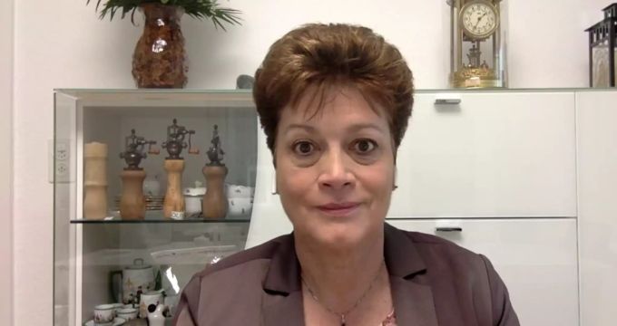 Silvia Steiner, Präsidentin der Erziehungsdirektorenkonferenz. Bilfun