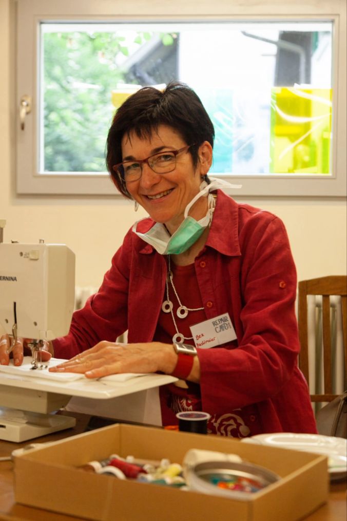 Bea Haslimeier ist eine der Organsiatorinnen für den Repair-Tag