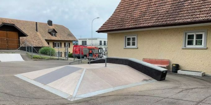 Skate-Anlage beim alten Werkhof in Däniken.