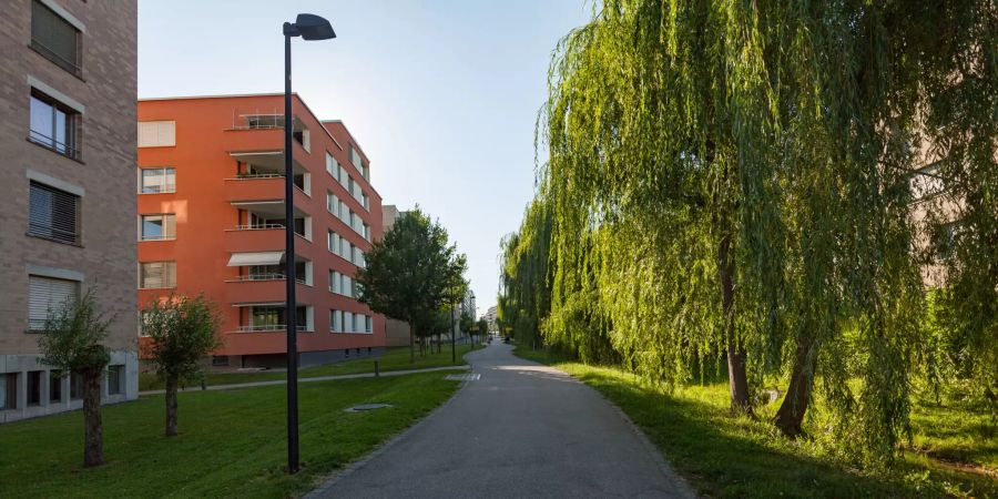 Das Wohngebiet Glattpark in Opfikon.