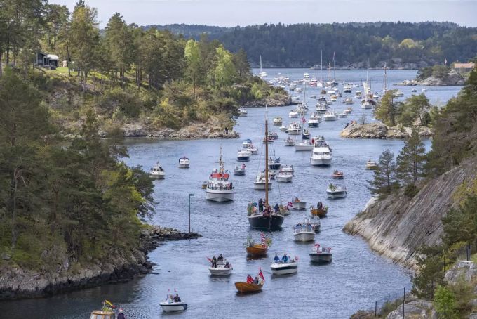 In Norwegen kümmert sich der Tierschutz um das Fangen von Walen. EPA/Tor Erik Schroder NORWAY OUT Norwegen