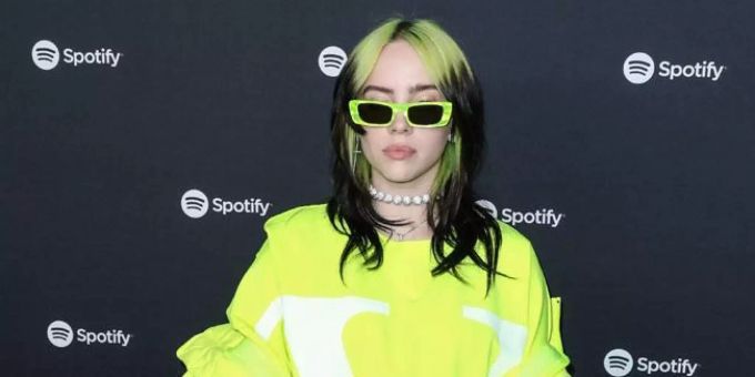 Die Sängerin Billie Eilish. billie eilish