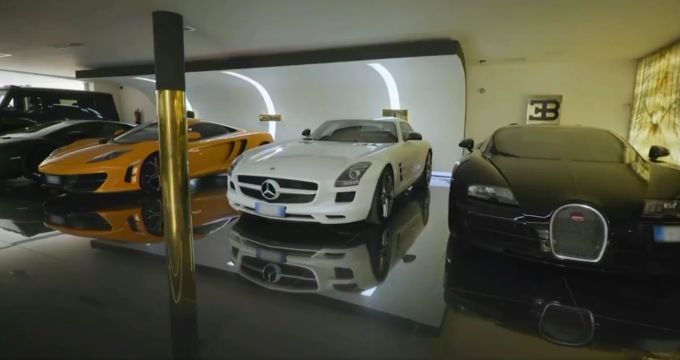 Die Tiefgarage von Cristiano Ronaldo in Madrid bekommen die Zuschauer dank Georgina zu sehen. Georgina