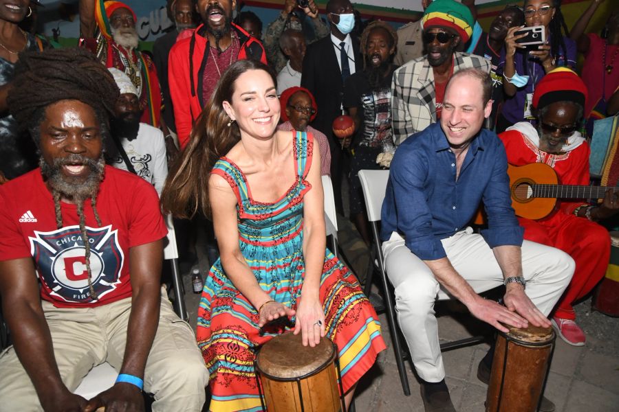 The Duke and Duchess of Cambridge in Jamaica