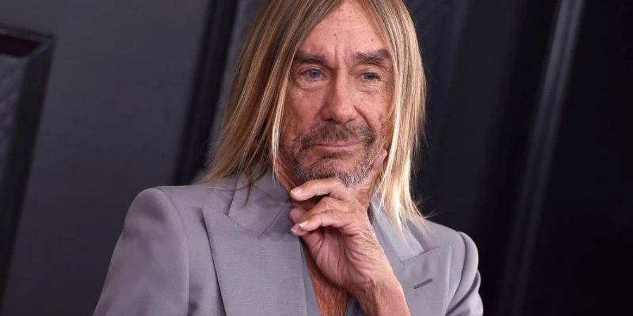 Iggy Pop bei der Verleihung der Grammy Awards im Staples Center 2020. Foto: Jordan Strauss/Invision/AP/dpa