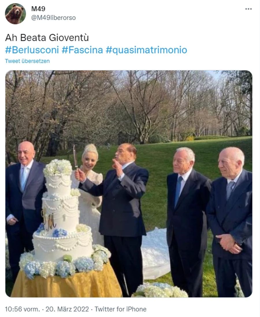 Silvio Berlusconi Marta Fascina