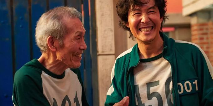 O Yeong-su und Lee Jung-jae im Netflix-Hit «Squid Game». O Yeong-su und Lee Jung-jae im Netflix-Hit «Squid Game».
