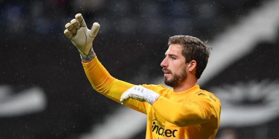 Kevin Trapp ist die Nummer eins im Tor der Frankfurter Eintracht. Foto: Arne Dedert/dpa