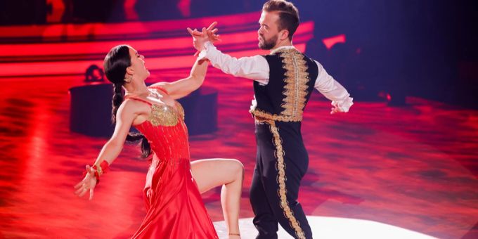 Renata Lusin und Mathias Mester bei Let's Dance. Let's Dance