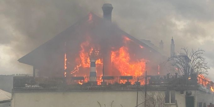 Beim Brand wurde niemand verletzt. Kantonspolizei Thurgau