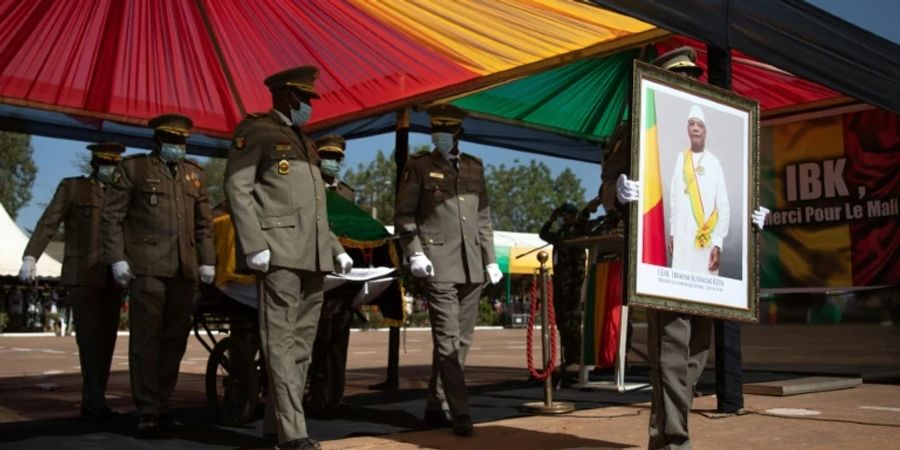 Trauerfeier für Malis Ex-Staatsschef Keita in Bamako