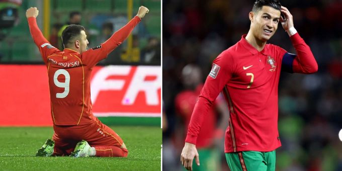 Gegen Ronaldo - Nordmazedonien benötigt noch einen Exploit für WM-Traum