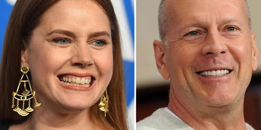 Amy Adams und Bruce Willis sind für eine «Goldene Himbeere» nominiert. Foto: Jordan Strauss/Pedersen/Invision/AP/dpa/dpa
