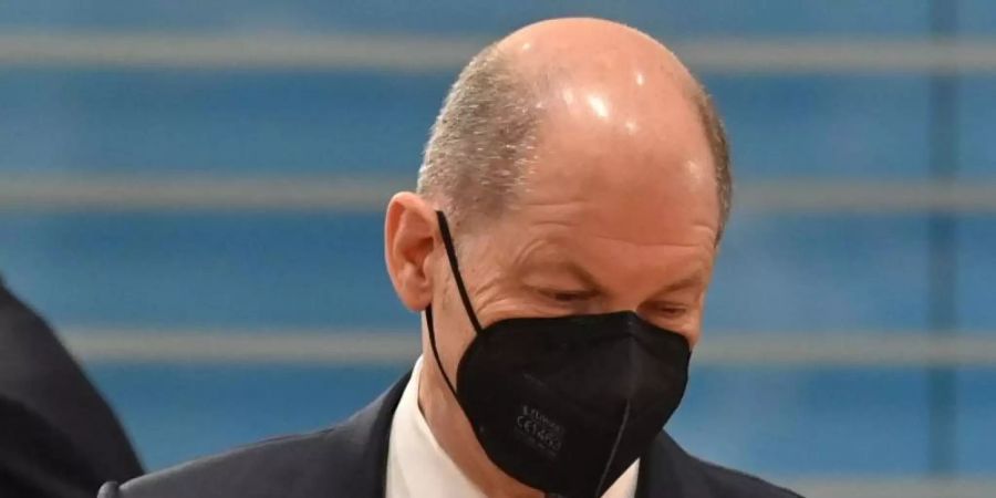 Finanzminister Olaf Scholz: «Klimaschutz und Nachhaltigkeit werden zum Leitmotiv.». Foto: John Macdougall/AFP Pool/dpa