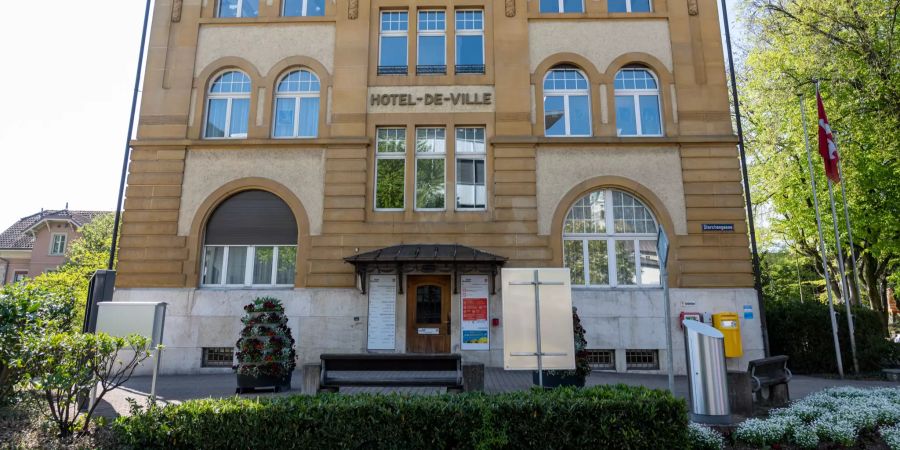 Gemeindeverwaltung, Hotel de Ville in Grenchen.