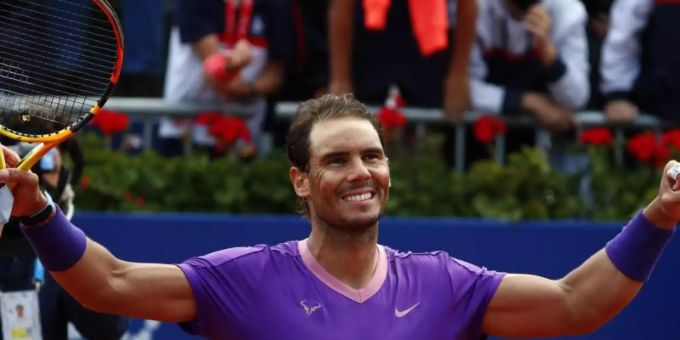 Steht zum zwölften Mal im Finale in Barcelona: Rafael Nadal. Foto: Joan Monfort/AP/dpa Steht zum zwölften Mal im Finale in Barcelona: Rafael Nadal. Foto: Joan Monfort/AP/dpa
