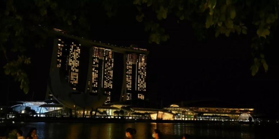 Earth Hour in Singapur