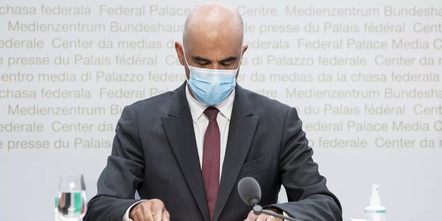 Alain Berset Coronavirus