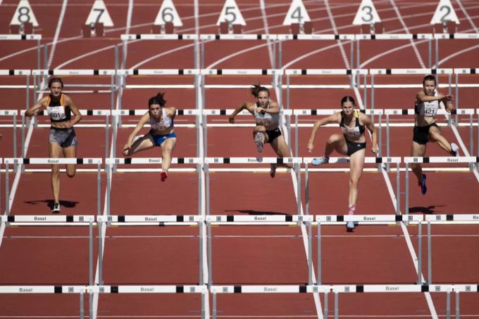 Die Schweizer Leichtathletikmeisterschaft in Basel, August 2019. Leichtathletik Schweiz