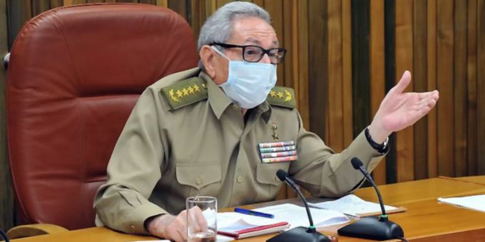 Raúl Castro tritt in Kuba vom Amt des Ersten Sekretärs der Kommunistischen Partei Kubas (PCC) zurück. kuba castro