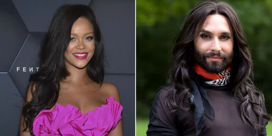 Conchita Wurst Rihanna