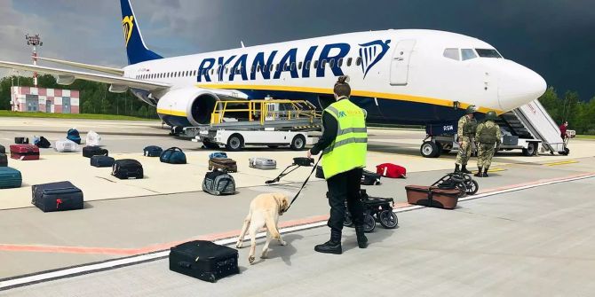 In Belarus abgefangene Ryanair-Maschine