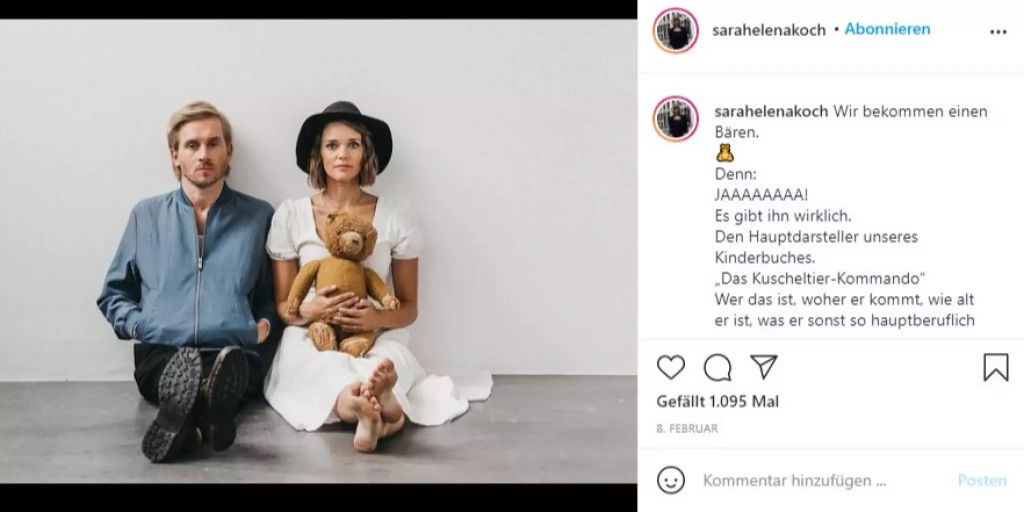 Sarah Elena Timpe Und Samuel Koch Uberraschen Mit Susser Ankundigung