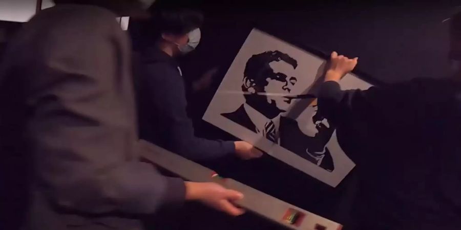 Klimastreik Schweiz Banksy