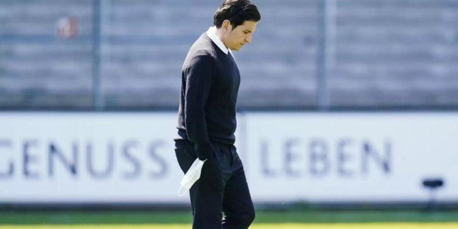 Verlässt Hannover 96 spätestens nach Saisonende: Trainer Kenan Kocak. Foto: Uwe Anspach/dpa