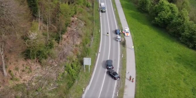 Verkehrsunfall Aathalstrasse