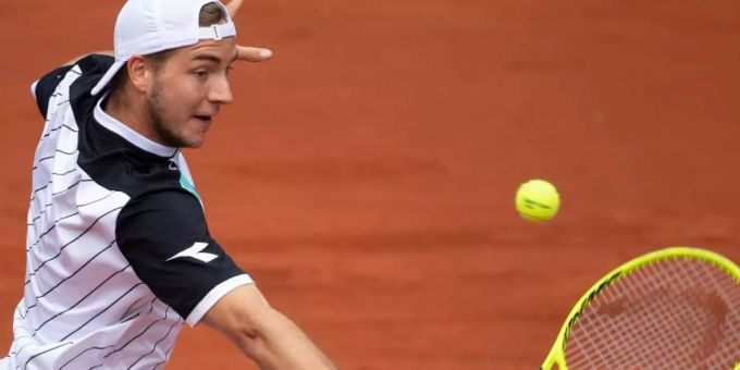 Trifft beim Sandplatzturnier in München auf seinen Davis-Cup-Kollegen Dominik Koepfer: Jan-Lennard Struff. Foto: Sven Hoppe/dpa Trifft beim Sandplatzturnier in München auf seinen Davis-Cup-Kollegen Dominik Koepfer: Jan-Lennard Struff. Foto: Sven Hoppe/dpa