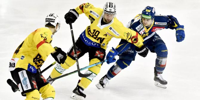 EISHOCKEY, NATIONAL LEAGUE, MEISTERSCHAFT, QUALIFIKATION, SAISON 2020/21, HC DAVOS, HCD, SC BERN, SCB