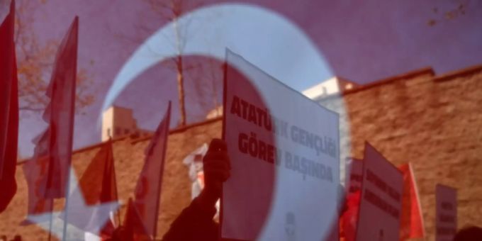 Türkische Flagge Türkische Flagge