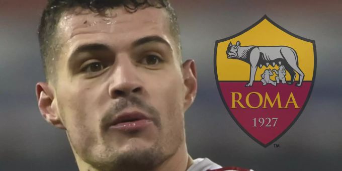 Granit Xhaka steht bei der AS Roma auf dem Zettel. Granit Xhaka