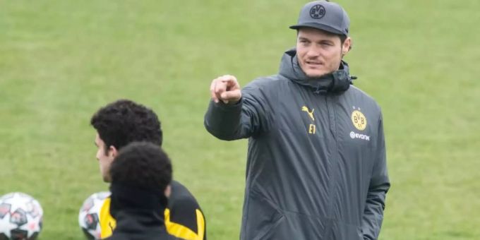 BVB-Trainer Edin Terzi war beim BVB der Nachfolger von Lucien Favre. Edin Terzic