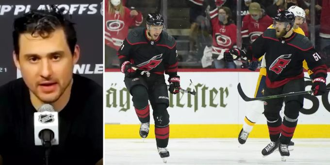 NHL-Duell - So erklärt Niederreiter ersten Playoff-Sieg gegen Josi